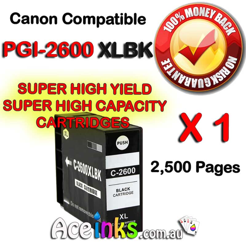 Compatible Canon PGI-2600XLBK